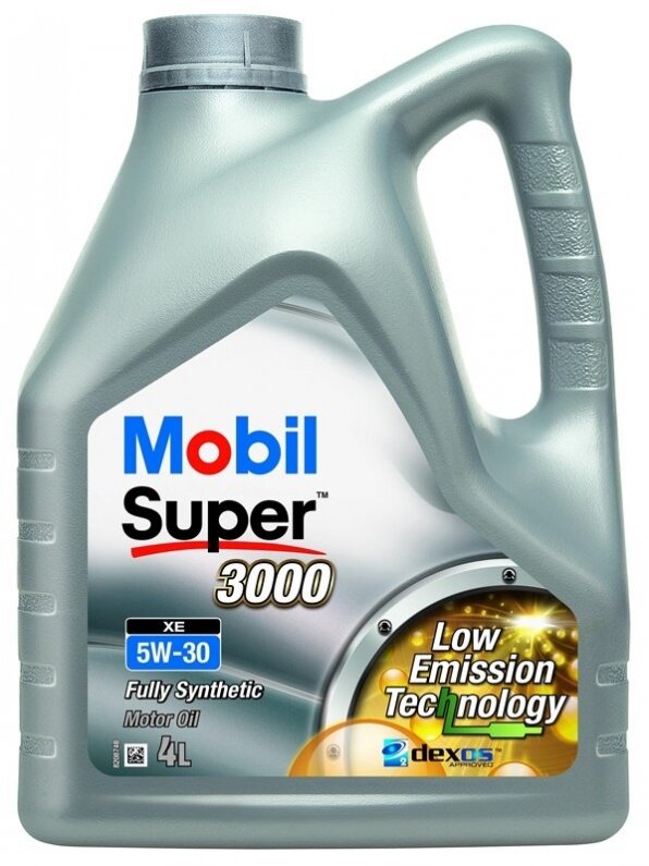 Automobilio variklio tepalas Mobil Super 3000 XE, 5W-30, 4 l