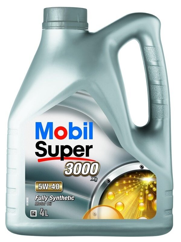 Automobilio variklio tepalas Mobil Super 3000x1, 5W-40, 4 l Automobilio variklio tepalas Mobil Super 3000x1, 5W-40, 4 l