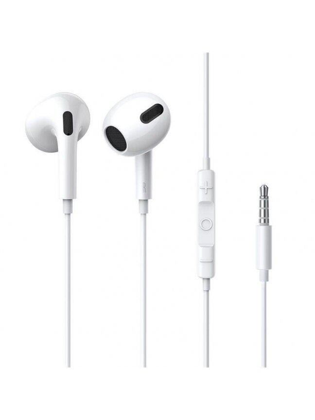 AUSINĖS 3.5MM BASEUS ENCOK H17 BALTOS AUSINĖS 3.5MM BASEUS ENCOK H17 BALTOS