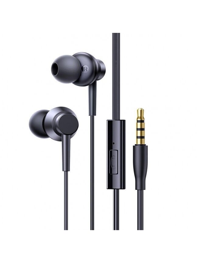 AUSINĖS 3.5MM BASEUS ENCOK HZ11 JUODOS
