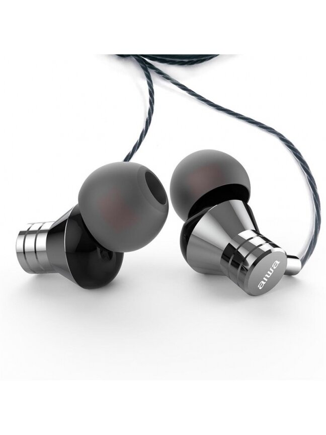 AUSINĖS 3.5MM ESTM-50SL AIWA SIDABRO 2