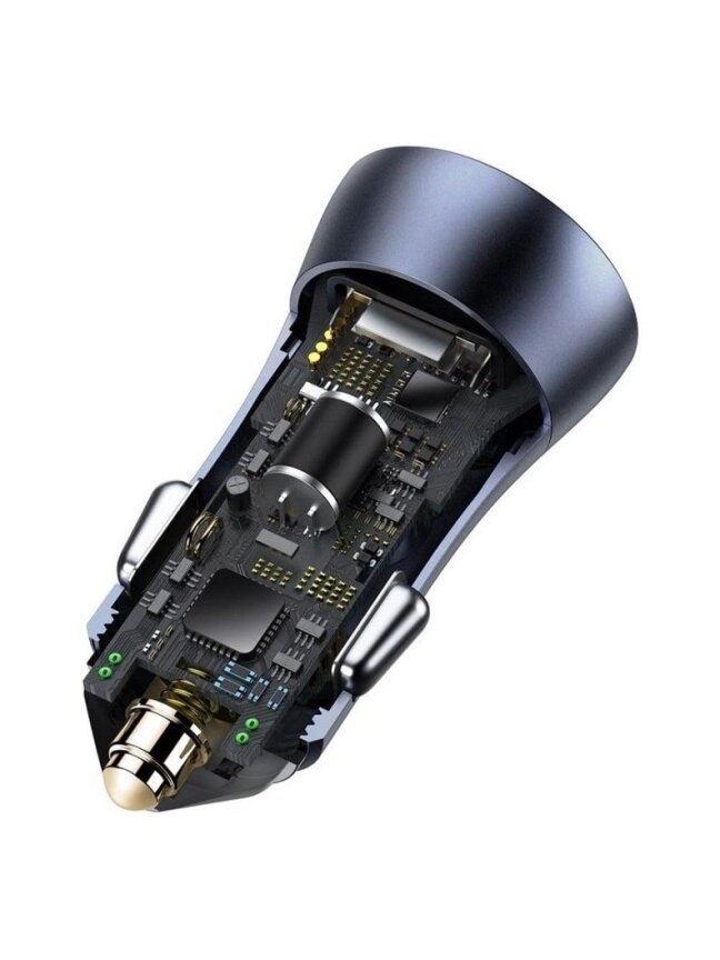 AUTO KROVIKLIS USB + USB-C 40W PILKAS 2