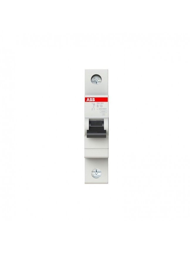 Automatinis jungiklis ABB SH201 1P B 6kA, 10 A 2