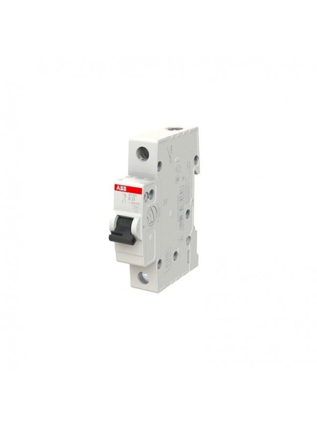 Automatinis jungiklis ABB SH201 1P B 6kA, 25 A Automatinis jungiklis ABB SH201 1P B 6kA, 25 A