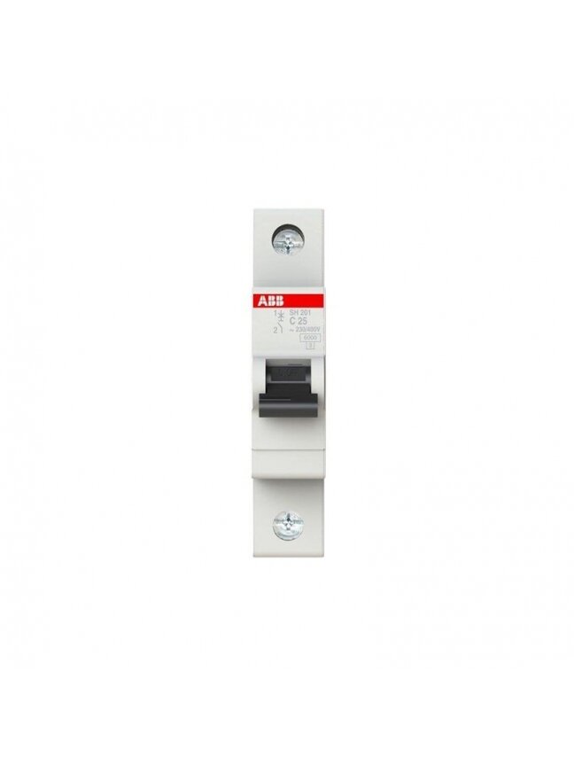 Automatinis jungiklis ABB SH201 1P C 6kA, 25 A 2