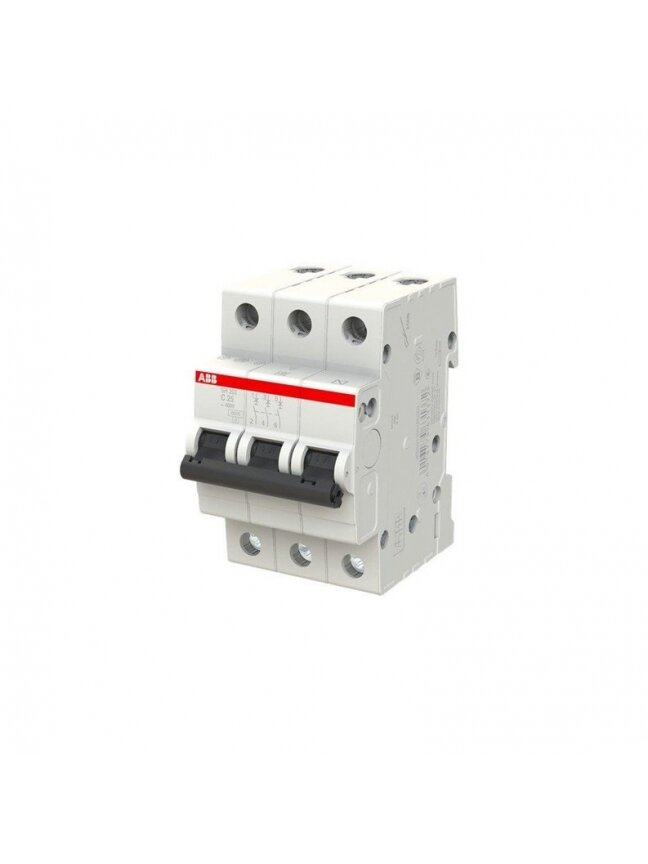 Automatinis jungiklis ABB SH203 3P C 6kA, 25 A Automatinis jungiklis ABB SH203 3P C 6kA, 25 A