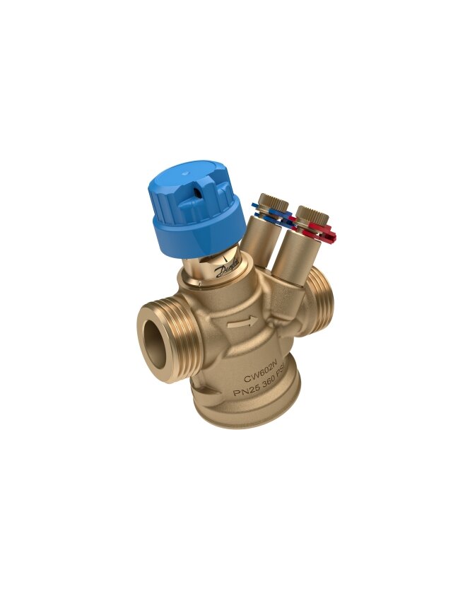 Automatinis ventilis AB-QM 4.0 DN 15, Qmaks 0.60 (m3/h), išorinis sriegis Automatinis ventilis AB-QM 4.0 DN 15, Qmaks 0.60 (m3/h), išorinis sriegis