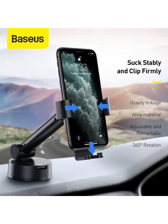 Automobilinis laikiklis Baseus SUYL-JY01, 65 - 82 " 1