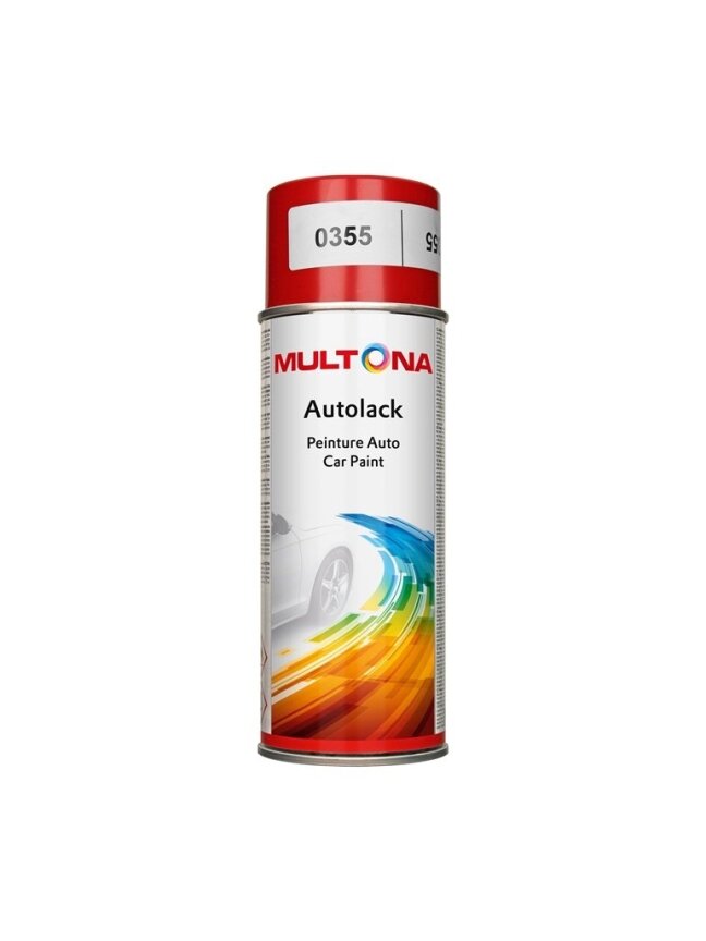 Automobilių dažai Multona 355, raudona, 400 ml Automobilių dažai Multona 355, raudona, 400 ml