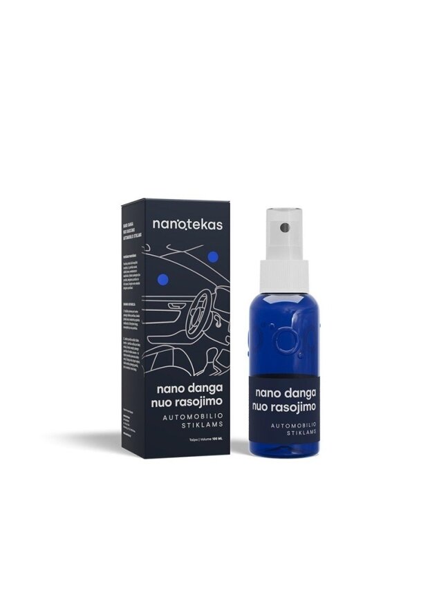 Automobilių priemonė nuo langų rasojimo Nanotekas, 0,1 l 1 Automobilių priemonė nuo langų rasojimo Nanotekas, 0,1 l 1