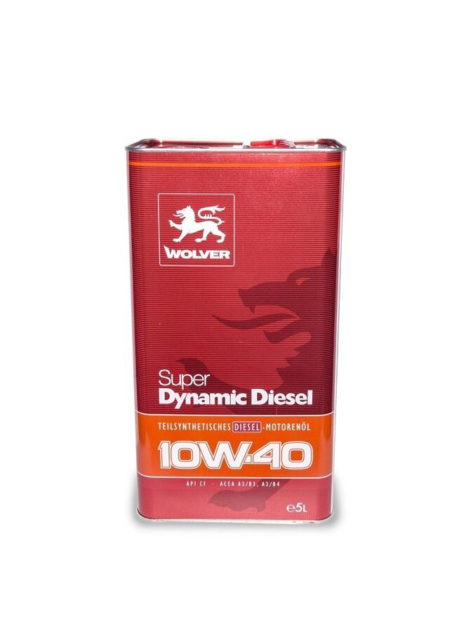 Automobilio variklio tepalas Wolver 10W - 40 5L
