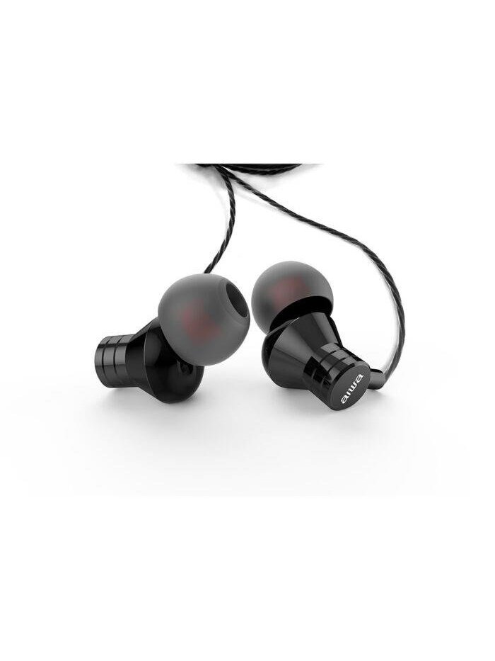 AUSINĖS USB-C ESTM-50 AIWA JUODOS 2