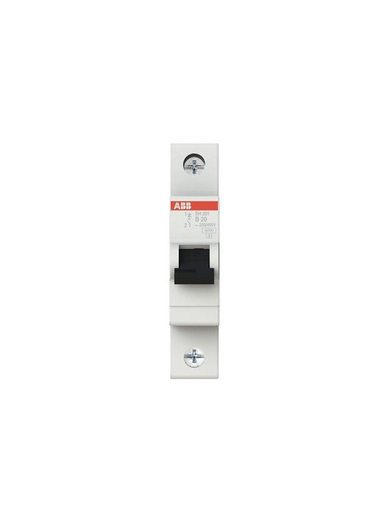 Automatinis jungiklis ABB SH201 1P B 6kA, 20 A 2 Automatinis jungiklis ABB SH201 1P B 6kA, 20 A 2
