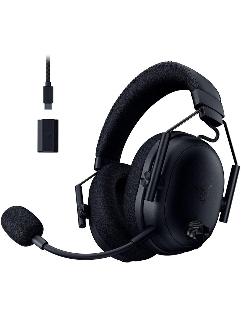 AUSINĖS RAZER BLACKSHARK V3 PRO JUODOS 1