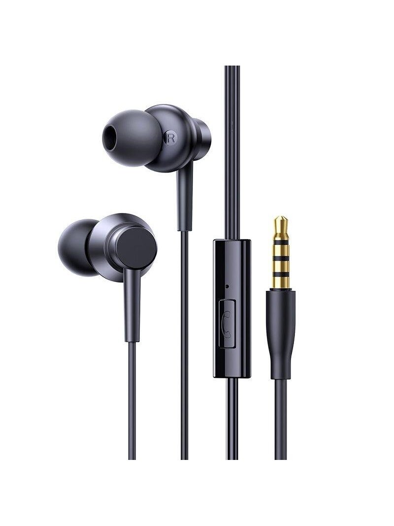 AUSINĖS 3.5MM BASEUS ENCOK HZ11 JUODOS AUSINĖS 3.5MM BASEUS ENCOK HZ11 JUODOS