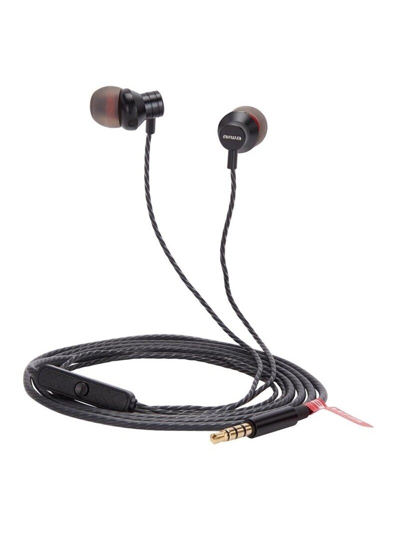 AUSINĖS 3.5MM ESTM-50BK AIWA JUODOS AUSINĖS 3.5MM ESTM-50BK AIWA JUODOS