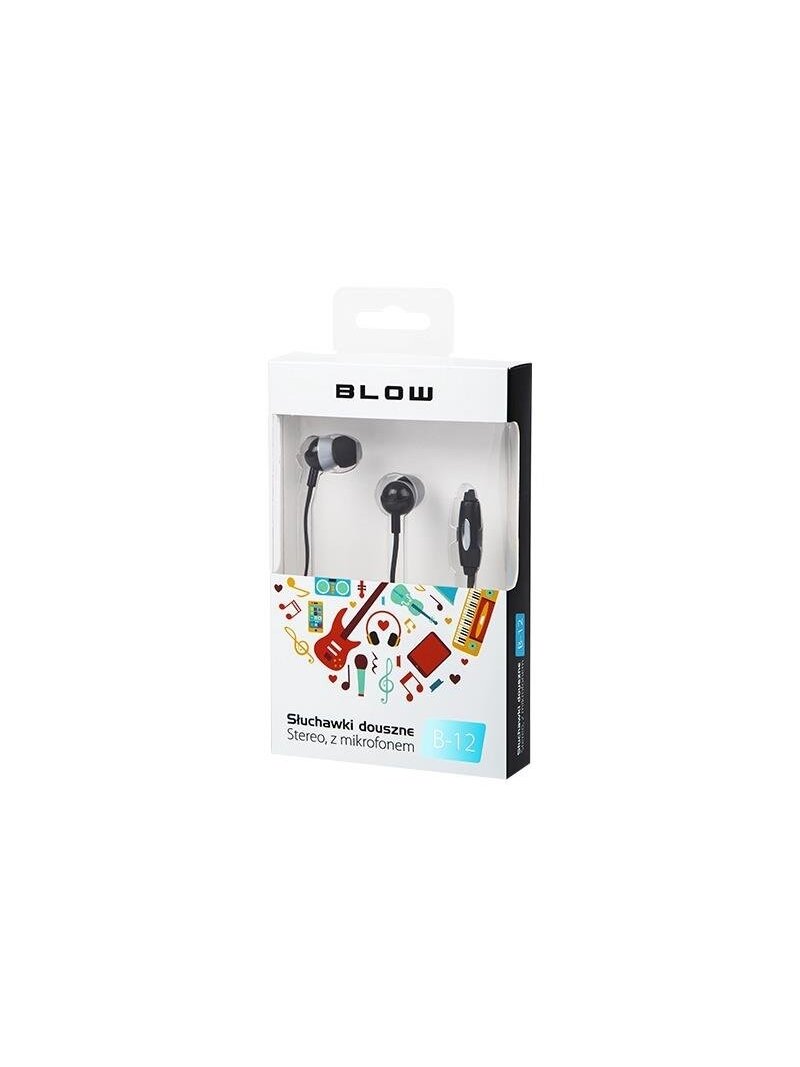 Ausinės Blow Earphones B-12 Black 2