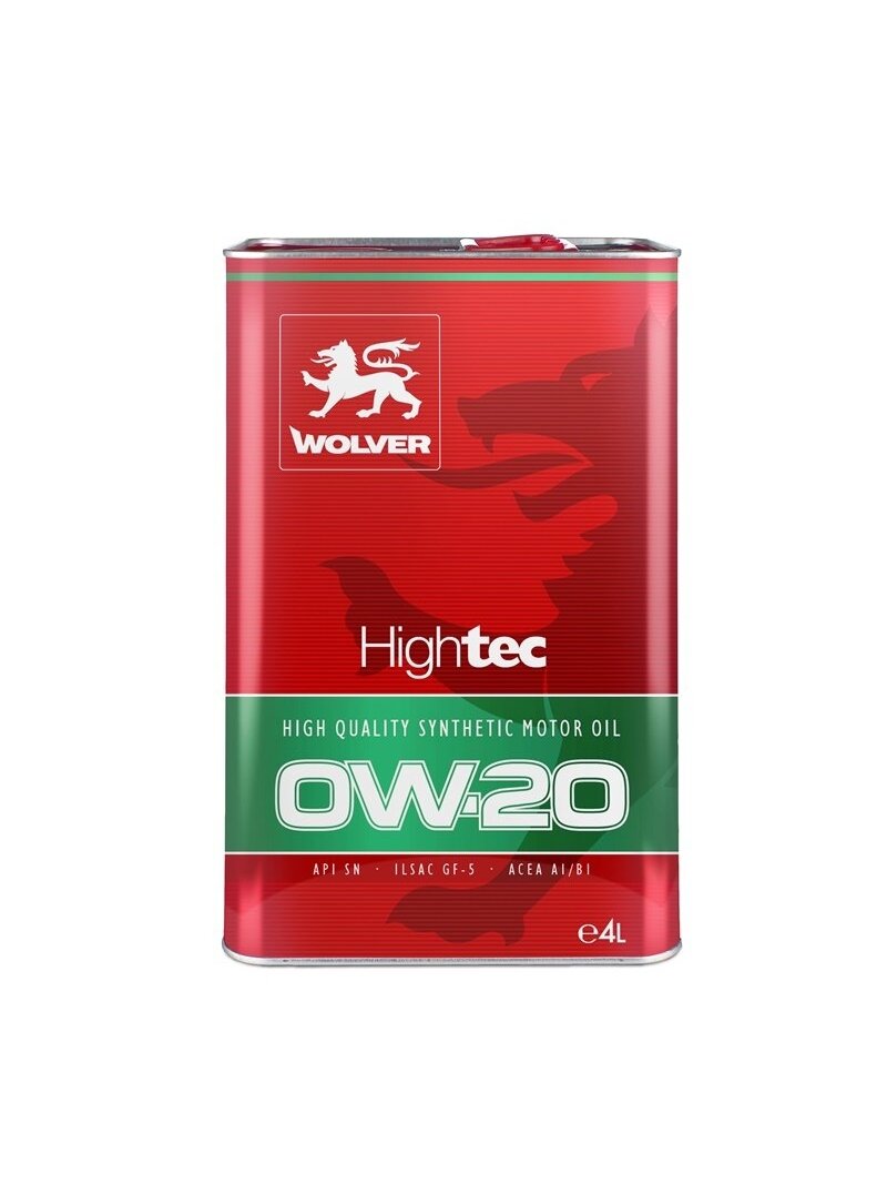Automobilio variklio tepalas Wolver 0W - 20 4L Automobilio variklio tepalas Wolver 0W - 20 4L