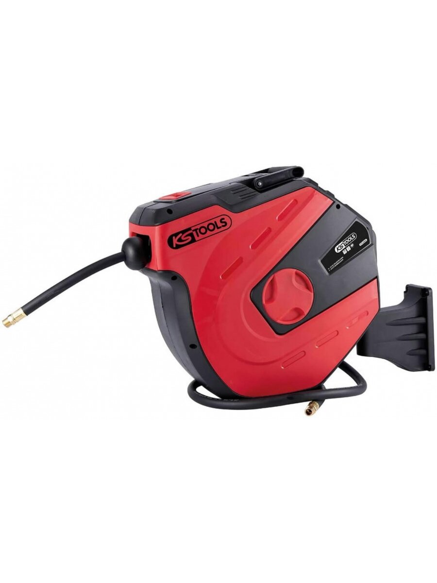 Automatinė suspausto oro žarna ritėje D10mm, 15m+1,5m, 1/4´´, KS Tools 1