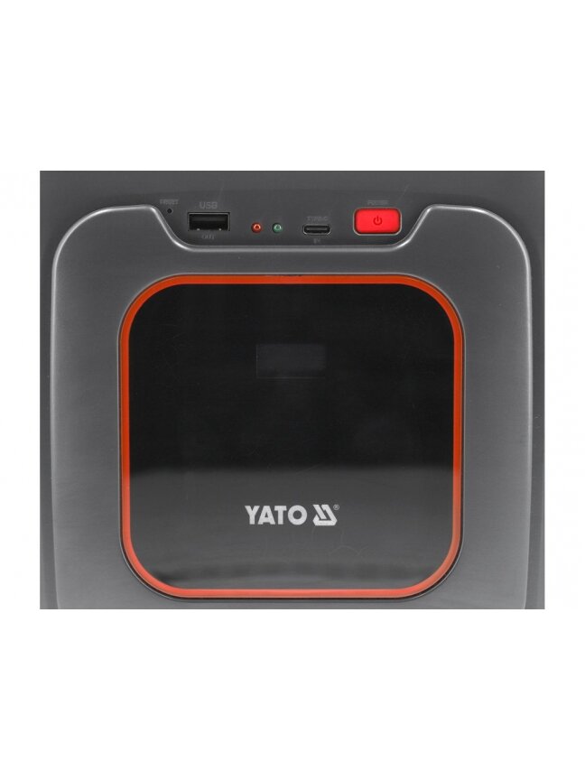 Avarinio užvedimo įrenginys (power bank) daugiafunkcis 1500A Yato 6