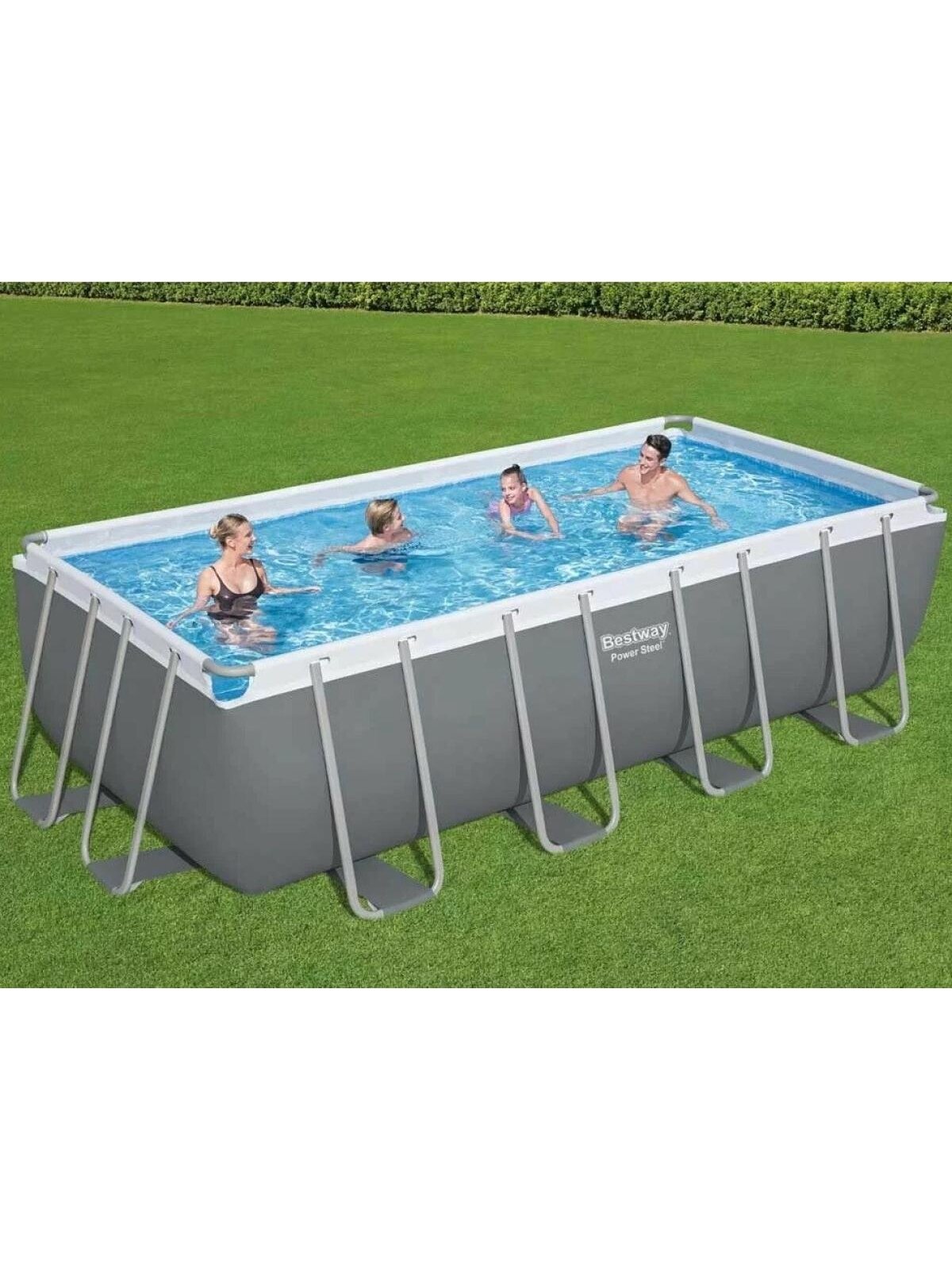 Baseinas Bestway 56671 Power Steel 488x244x122 cm 2 Baseinas Bestway 56671 Power Steel 488x244x122 cm 2