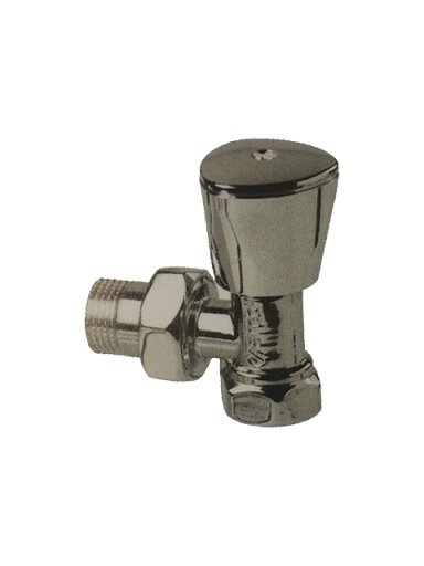 Balansinis ventilis d.15 kampu chromuotas Balansinis ventilis d.15 kampu chromuotas