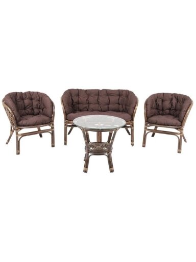 BALDŲ KOMP LAUK T.RUD KRĖS/SOFA/STAL
