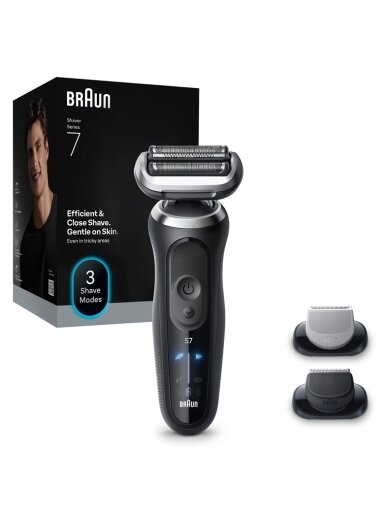 Barzdaskutė Braun Series 7 72-N1620s, juoda
