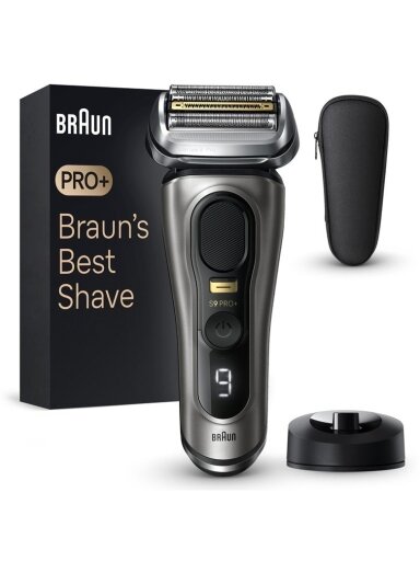 Barzdaskutė Braun Series 9 Pro + 9515S, juoda