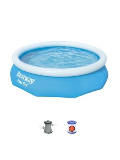 Baseinas Bestway 57270 Fast Set 305x76 cm Pool Set