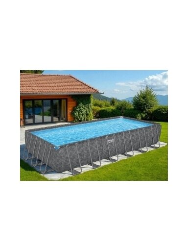 Baseinas Bestway Power Steel 7,32 x 3,66 m Baseinas Bestway Power Steel 7,32 x 3,66 m