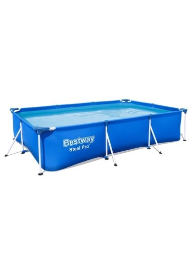 Baseinas karkasinis Bestway Steel Pro 56411, mėlynas, 3300 l