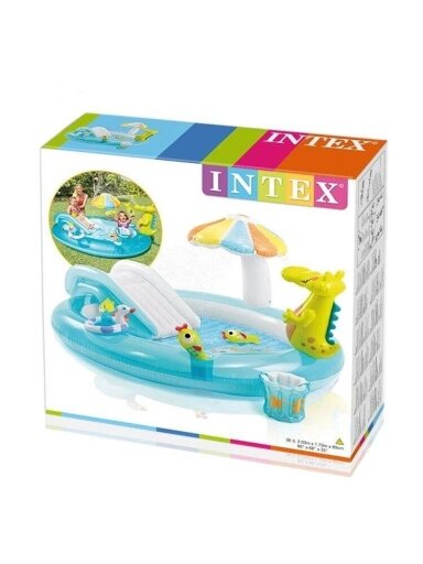 Baseinas vaikiškas Intex Baby Pool 57165NP, 201x170cm, 160 l