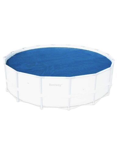 Baseino danga karkasiniam baseinui 427 cm Bestway 58252