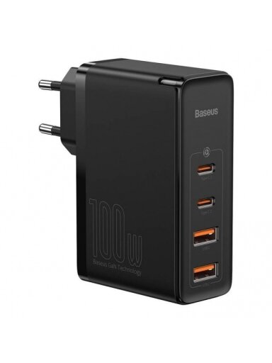 Baseus GaN2 Pro fast charger 100W USB / USB Type C Quick Charge 4+ Power Delivery Black