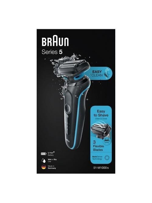 Barzdaskutė Braun Series 5 51-M1000s, li-ion 2