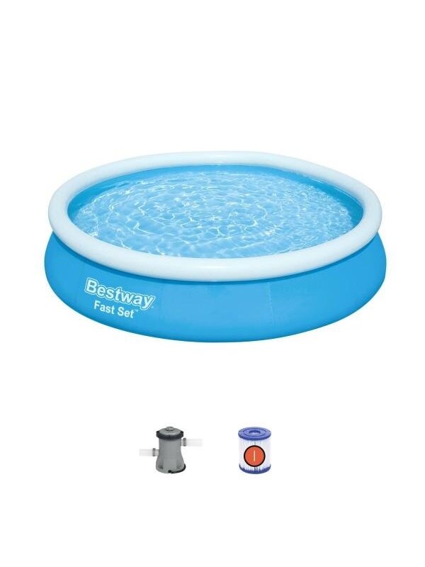 Baseinas Bestway 57274 Fast Set 366x76 cm Baseinas Bestway 57274 Fast Set 366x76 cm