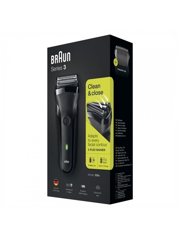 Barzdaskutė Braun 300S 2 Barzdaskutė Braun 300S 2