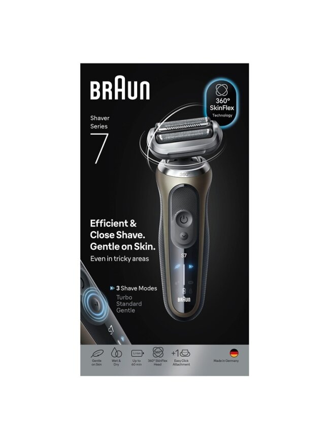 Barzdaskutė Braun Series 7 72-C1200s, li-ion 2 Barzdaskutė Braun Series 7 72-C1200s, li-ion 2