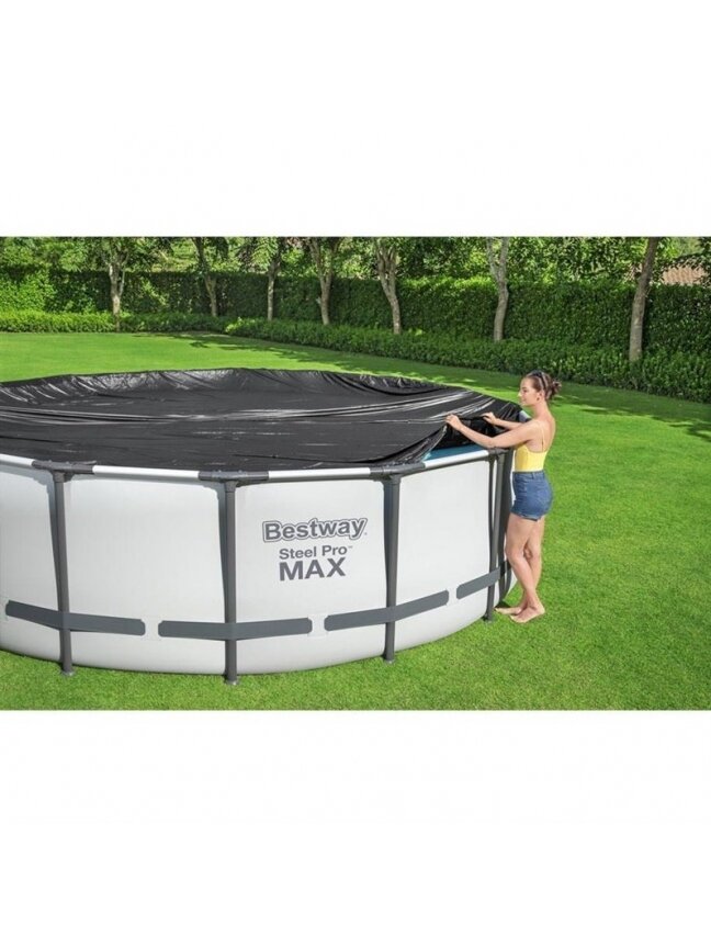 Baseino uždangalas BESTWAY 58039, PVC, 5,49 m 2
