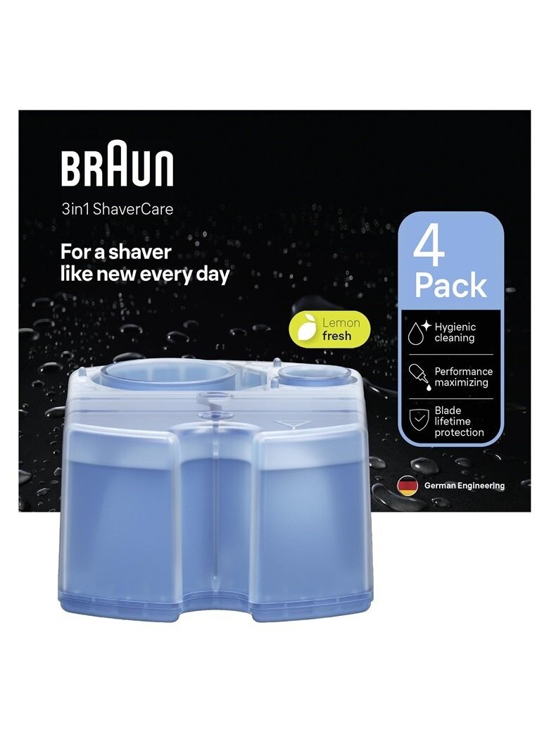 Barzdaskučių valymo rinkinys Braun CCR4 Barzdaskučių valymo rinkinys Braun CCR4