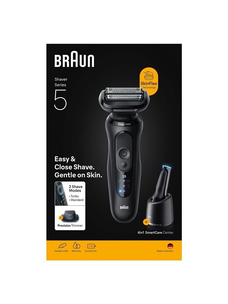 Barzdaskutė Braun Series 5 52-N7200CC, li-ion 2 Barzdaskutė Braun Series 5 52-N7200CC, li-ion 2