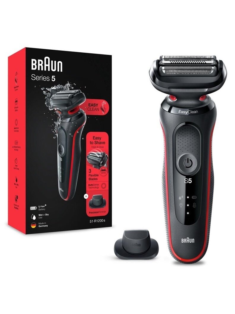 Barzdaskutė Braun Series 5 51-R1200s, li-ion