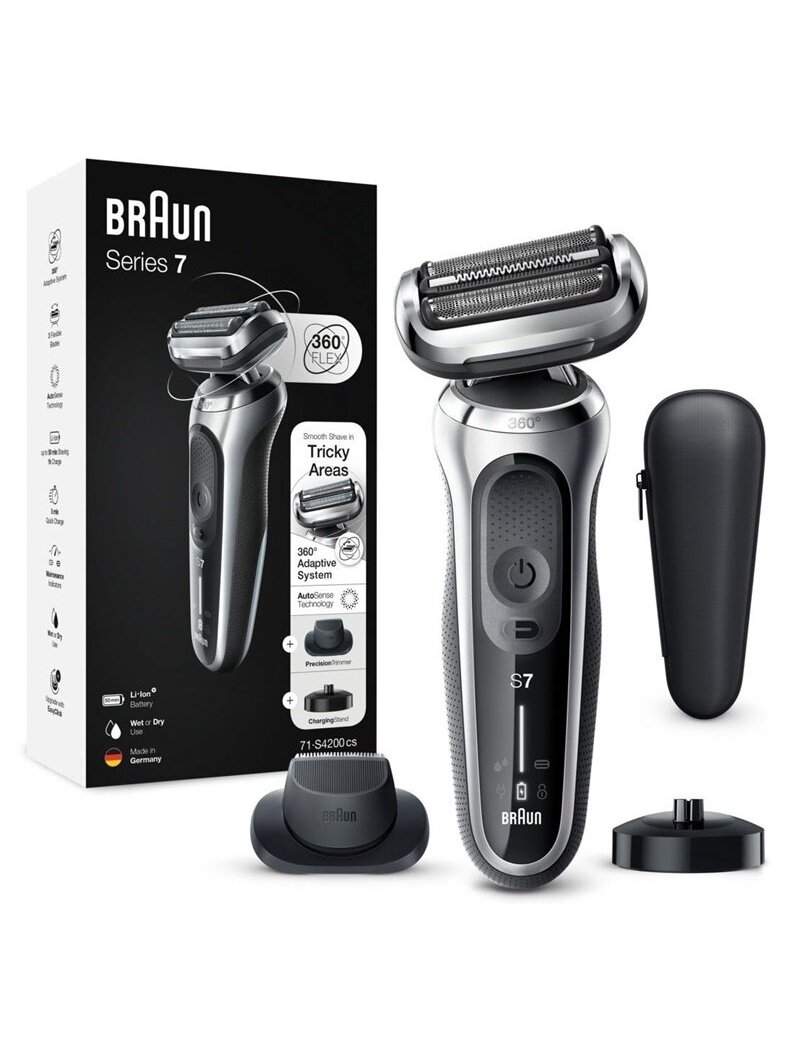 Barzdaskutė Braun Series 7 71-S4200cs, li-ion Barzdaskutė Braun Series 7 71-S4200cs, li-ion