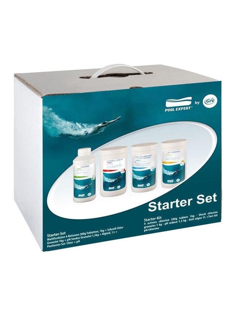 Baseino vandens priežiūros rinkinys Pool Expert Starter Set
