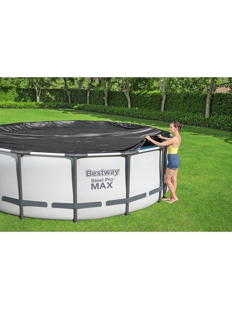 Baseino uždangalas BESTWAY 58039, PVC, 5,49 m 2