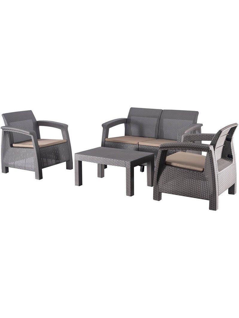 BALDŲ KOMP LAUK RUD/MOKA KRĖS/STAL/SOF BALDŲ KOMP LAUK RUD/MOKA KRĖS/STAL/SOF