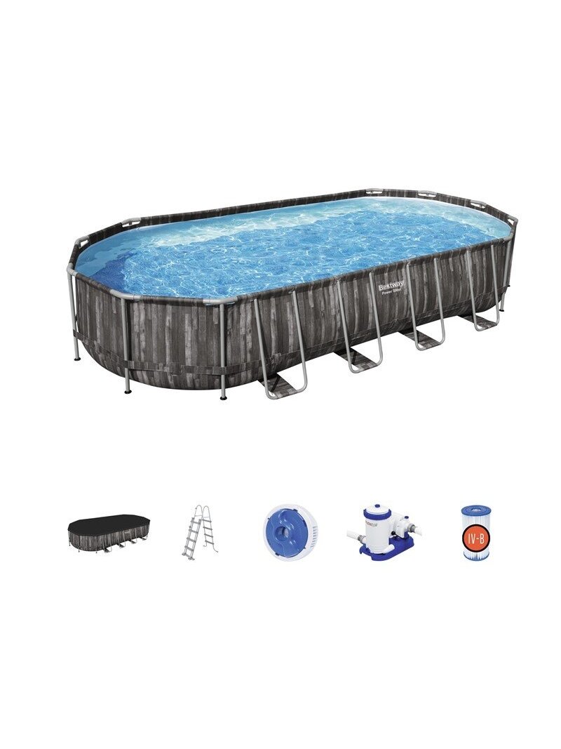 Baseinas Bestway Frame 7,32 x 3,66 m Baseinas Bestway Frame 7,32 x 3,66 m