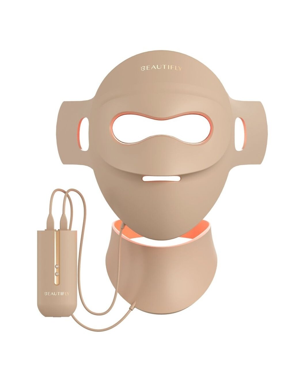 Beautifly Aura NovaSkin Silikoninė LED ir artimosios infraraudonųjų spindulių šviesos (NIR) terapijos kaukė veidui ir kaklui Beautifly Aura NovaSkin Silikoninė LED ir artimosios infraraudonųjų spindulių šviesos (NIR) terapijos kaukė veidui ir kaklui