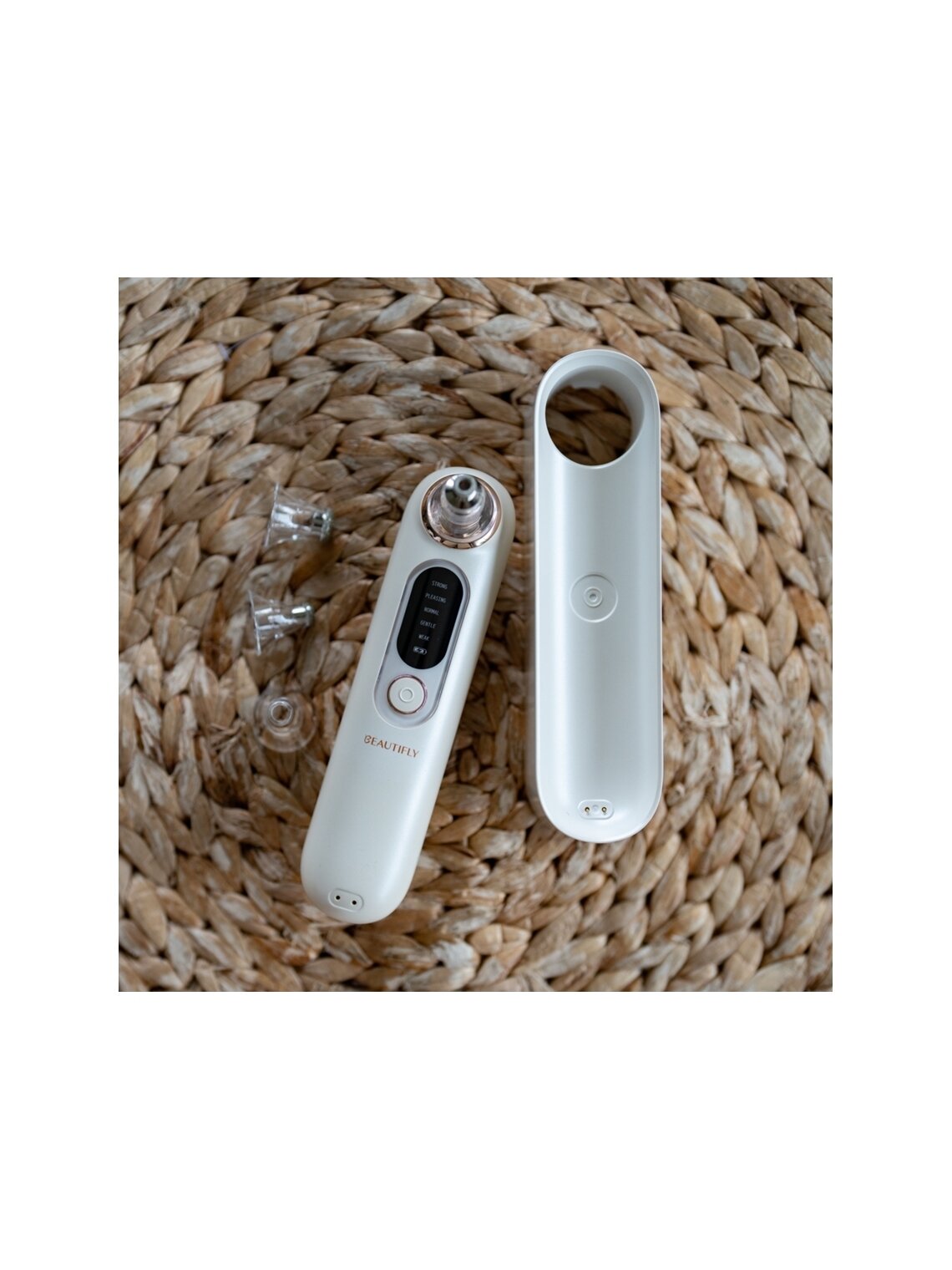 Beautifly Derma Glow PRO mikrodermabrazija ir inkštirų šalinimo priemonė 6